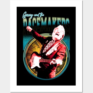 Cinematic Beat Anthems Gerry's Vintage Music Scenes Tee Posters and Art